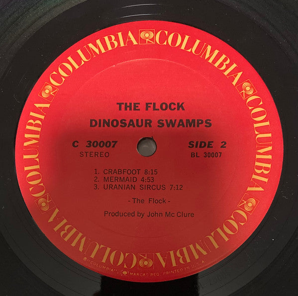 The Flock : Dinosaur Swamps (LP, Album, Ter)
