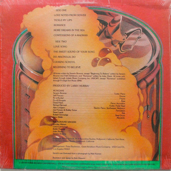 Severin Browne : New Improved Severin Browne (LP, Album)