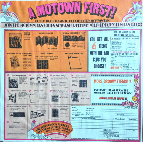 The Temptations : Sky's The Limit (LP, Album, Ind)