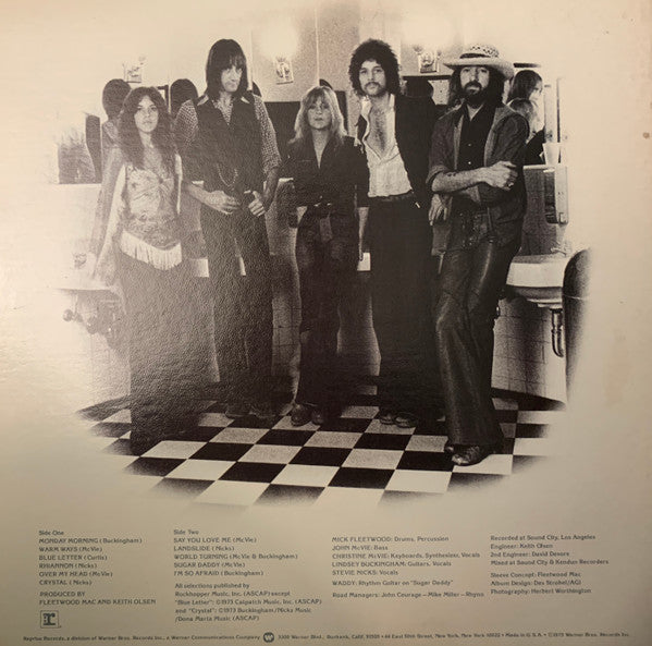 Fleetwood Mac : Fleetwood Mac (LP, Album, RE, Tex)
