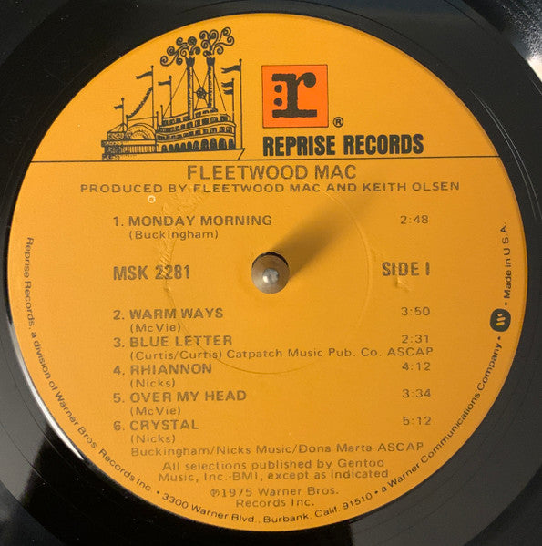Fleetwood Mac : Fleetwood Mac (LP, Album, RE, Tex)