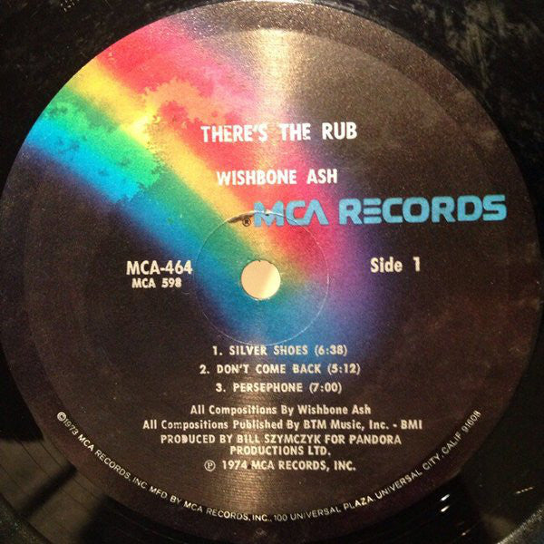 Wishbone Ash : There's The Rub (LP, Album)