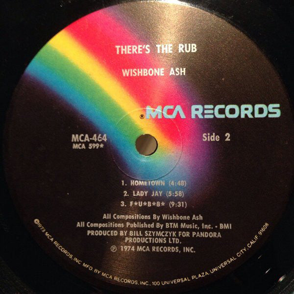 Wishbone Ash : There's The Rub (LP, Album)