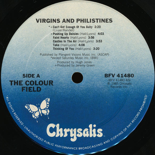 The Colour Field* : Virgins And Philistines (LP, Album)