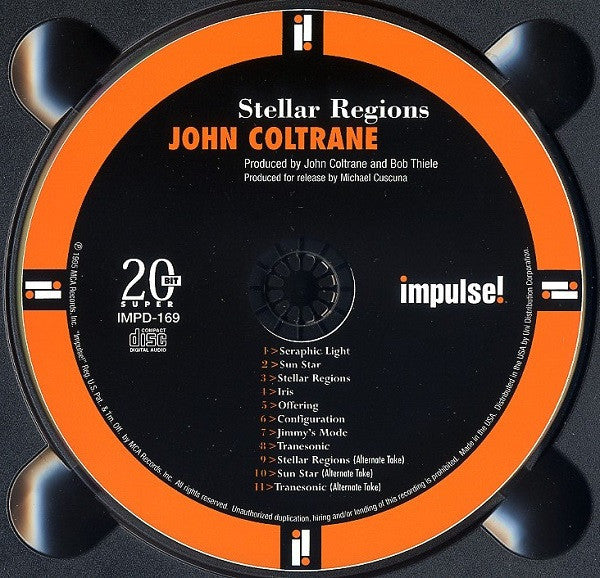 John Coltrane : Stellar Regions (CD, Album)