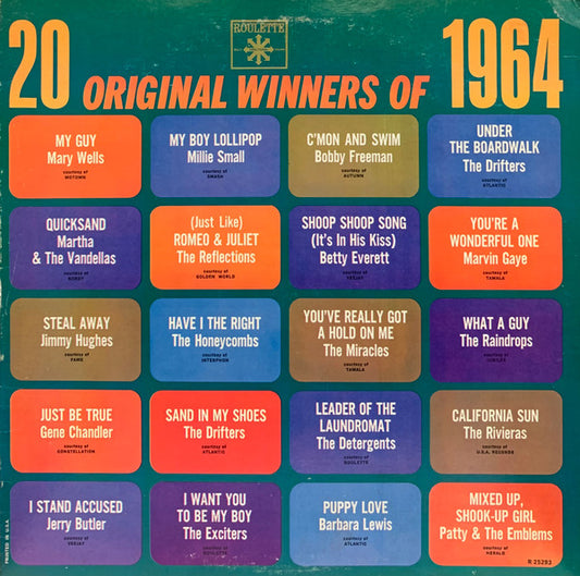 Various : 20 Original Winners Of 1964 (LP, Comp, Mono, RE)