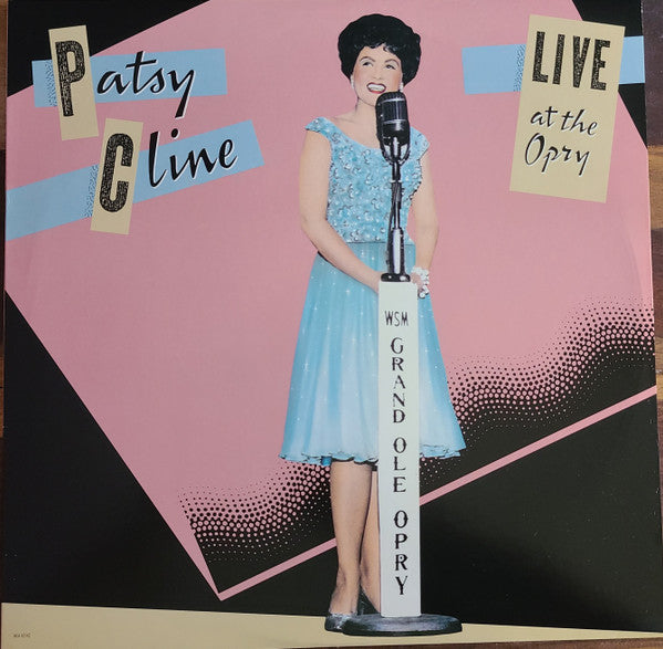 Patsy Cline : Live At The Opry (LP, Album, RM)