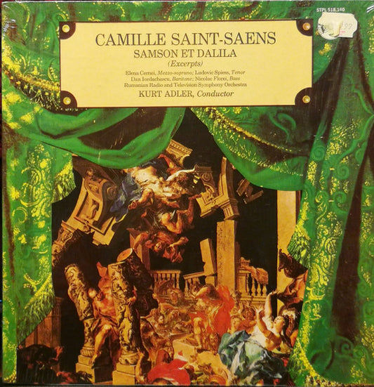 Saint-Saëns*, Elena Cernei, Ludovic Spiess, Kurt Adler* : Samson Et Dalila (Excerpts) (LP, Album)