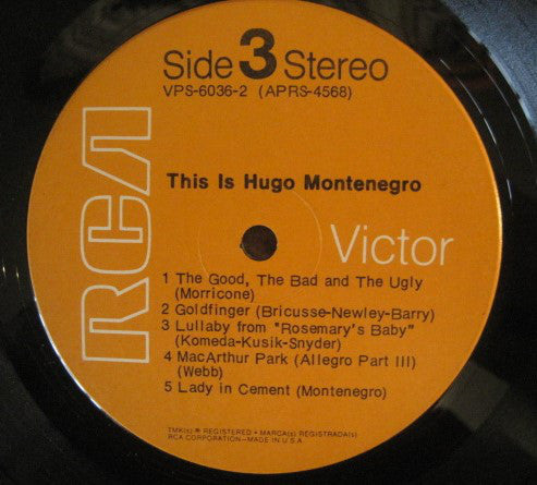 Hugo Montenegro : This Is Hugo Montenegro (2xLP, Comp)