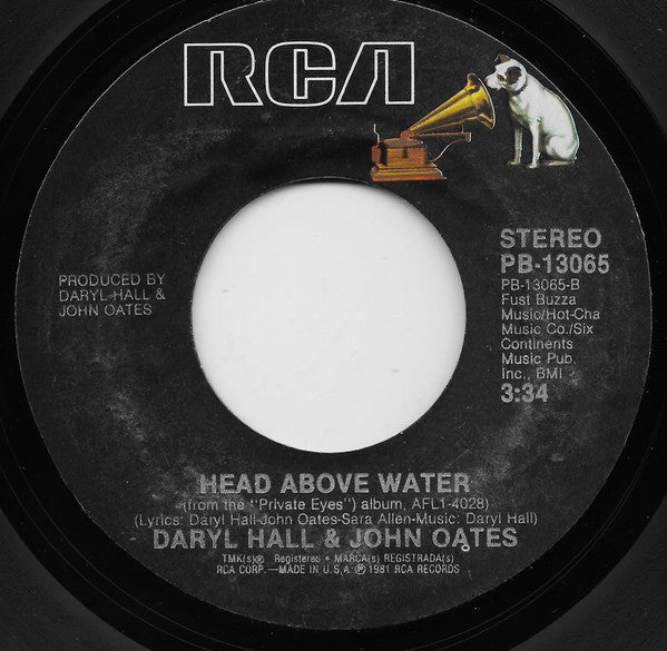 Daryl Hall & John Oates : Did It In A Minute (7", Styrene, Ind)