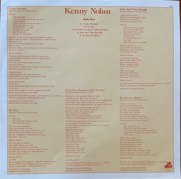 Kenny Nolan : Kenny Nolan (LP, Album, Ter)