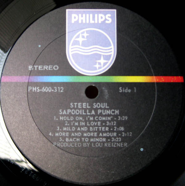 Sapodilla Punch : Steel Soul (LP)