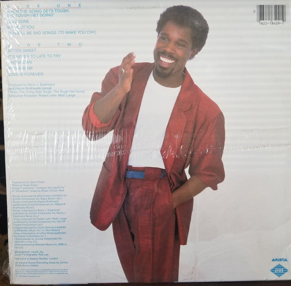 Billy Ocean : Love Zone (LP, Album, Ind)