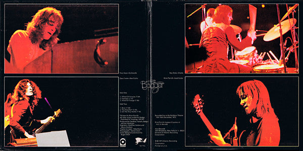 Badger (5) : One Live Badger (LP, Album, Pre)