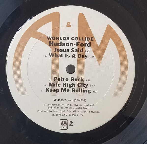 Hudson-Ford : Worlds Collide (LP, Album)