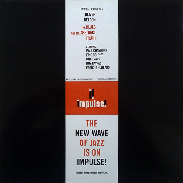 Oliver Nelson : The Blues And The Abstract Truth (LP, Album, RE, RM, Gat)