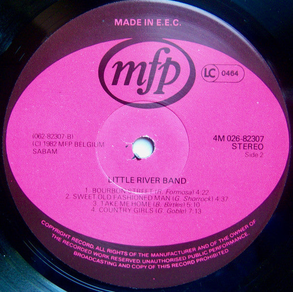 Little River Band : After Hours (LP, Album, RE)