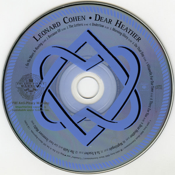 Leonard Cohen : Dear Heather (CD, Album)