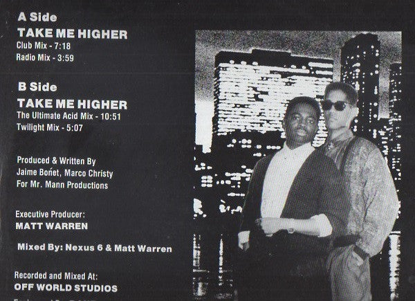 Nexus 6 (2) : Take Me Higher (12")