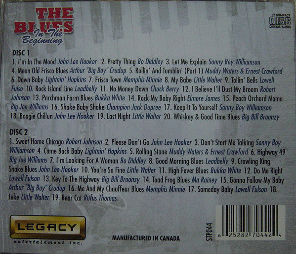 Various : The Blues (In The Beginning) (2xCD, Comp)