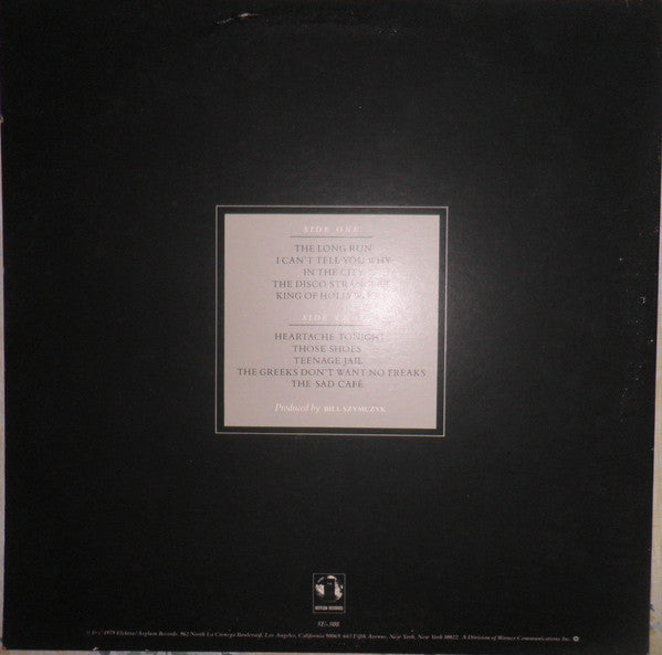 Eagles : The Long Run (LP, Album, Gat)