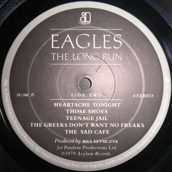 Eagles : The Long Run (LP, Album, Gat)
