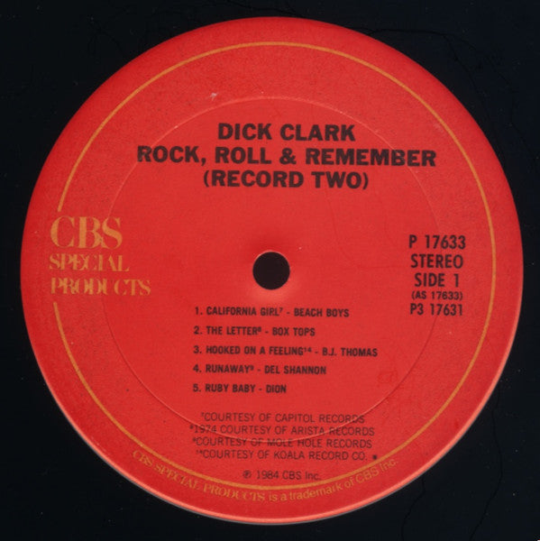 Dick Clark (2) : Rock, Roll & Remember (3xLP, Comp, Car)