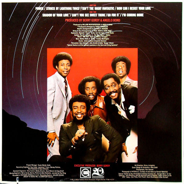 The Temptations : Power (LP, Album, Wad)