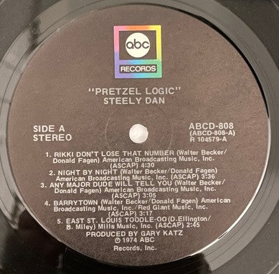 Steely Dan : Pretzel Logic (LP, Album, Club, Gat)