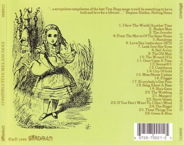 Pearls Before Swine : Constructive Melancholy (30 Years Of Pearls Before Swine) (CD, Comp)