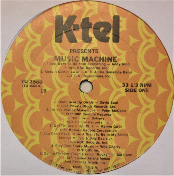 Various : Music Machine (LP, Comp, 19 )