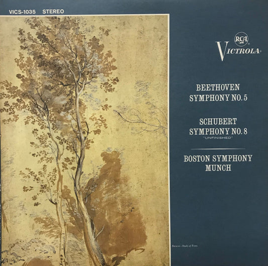 Beethoven*, Schubert*, Boston Symphony*, Munch* : Symphony No. 5 / Symphony No. 8 "Unfinished" (LP, Album, Ind)