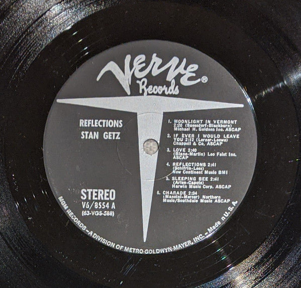 Stan Getz : Reflections (LP, Album)