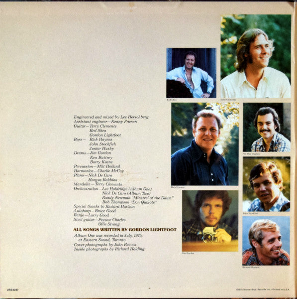 Gordon Lightfoot : Gord's Gold (2xLP, Comp, Los)