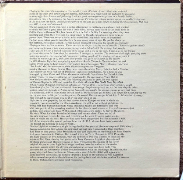 Gordon Lightfoot : Gord's Gold (2xLP, Comp, Los)