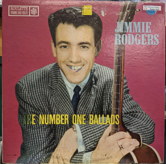 Jimmie Rodgers (2) : The Number One Ballads (LP, Album, Mono)