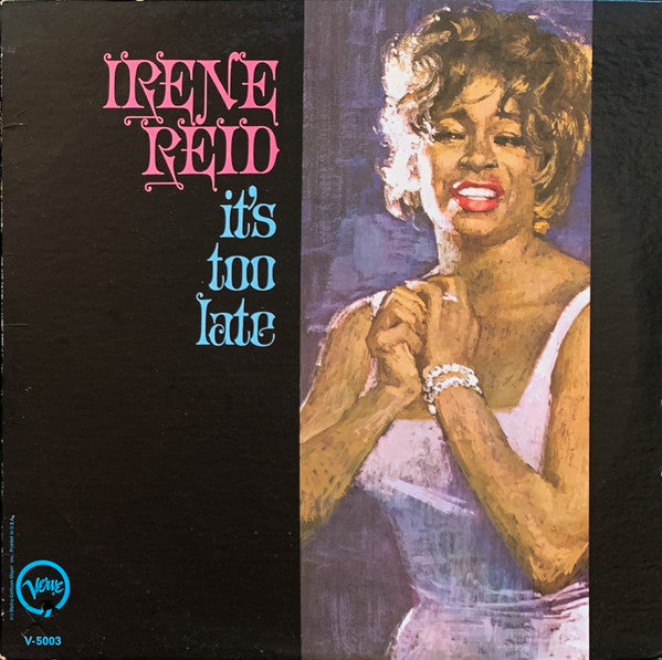 Irene Reid : It's Too Late (LP, Album, Mono, Dee)