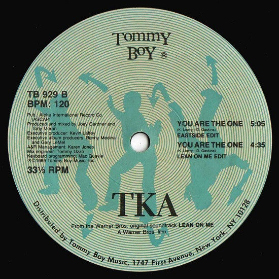 TKA : You Are The One (12")
