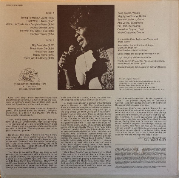 Koko Taylor : I Got What It Takes (LP, Album)