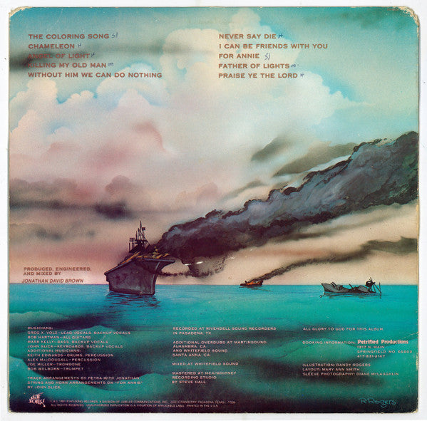Petra (9) : Never Say Die (LP, Album)