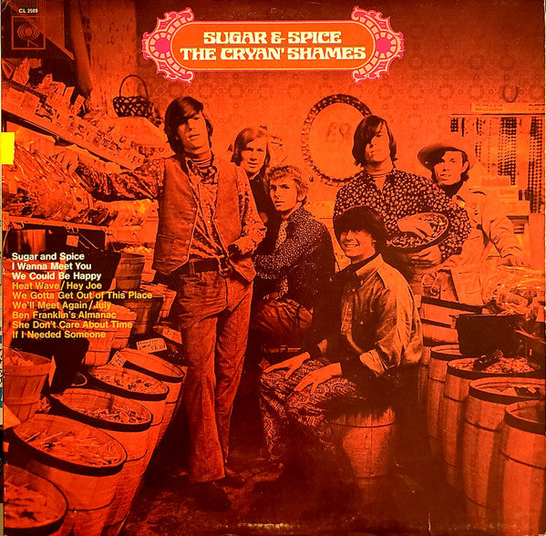 The Cryan' Shames : Sugar & Spice (LP, Album, Mono, Ter)