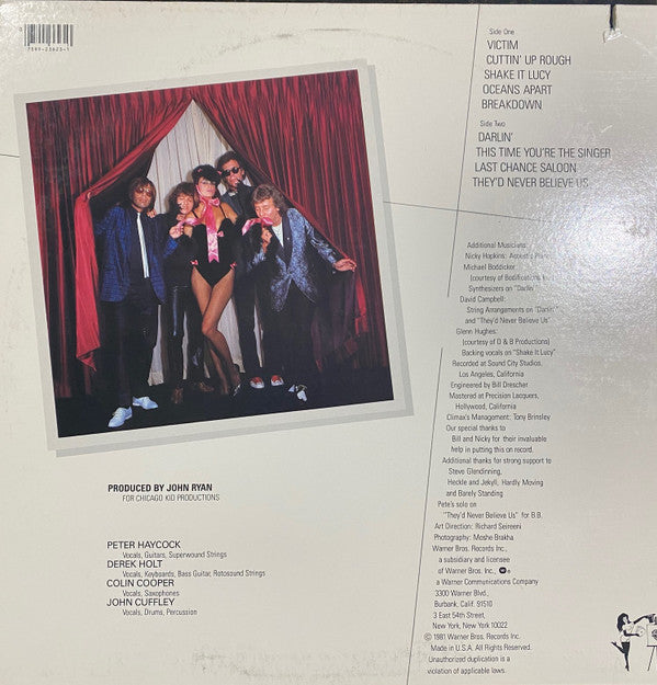 Climax Blues Band : Lucky For Some (LP, Album, Jac)