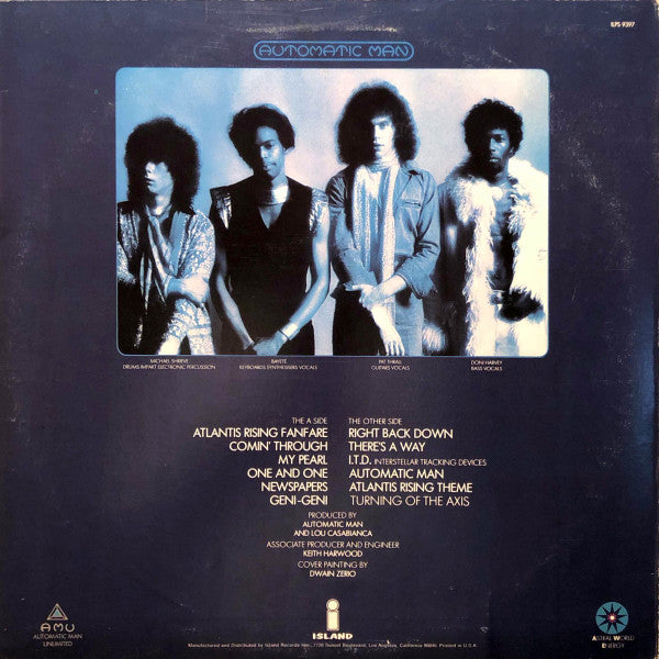Automatic Man : Automatic Man (LP, Album, Ter)