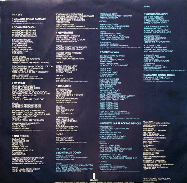 Automatic Man : Automatic Man (LP, Album, Ter)
