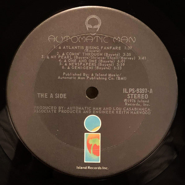 Automatic Man : Automatic Man (LP, Album, Ter)