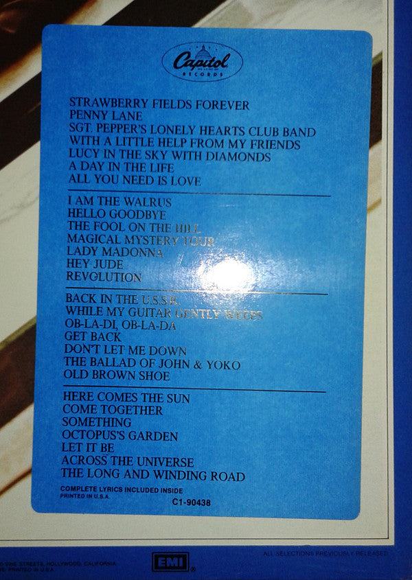The Beatles : 1967-1970 (2xLP, Comp, RE, C1,)