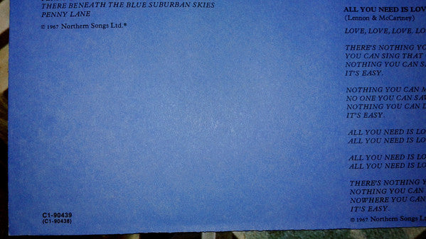 The Beatles : 1967-1970 (2xLP, Comp, RE, C1,)