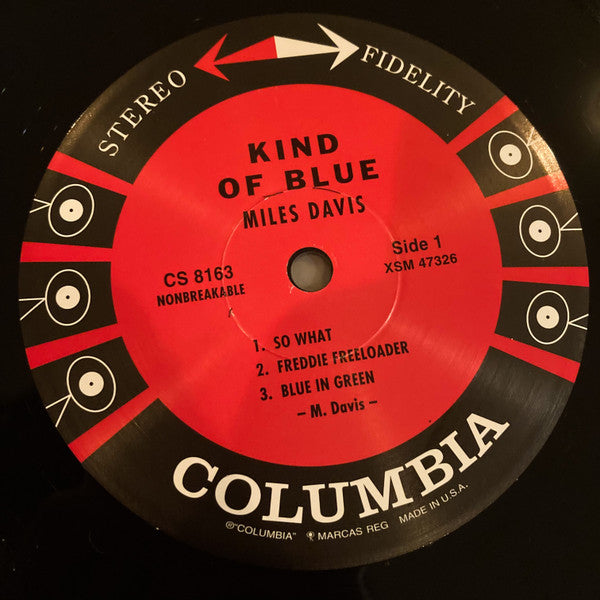 Miles Davis : Kind Of Blue (LP, Album, RE, RM, 180)