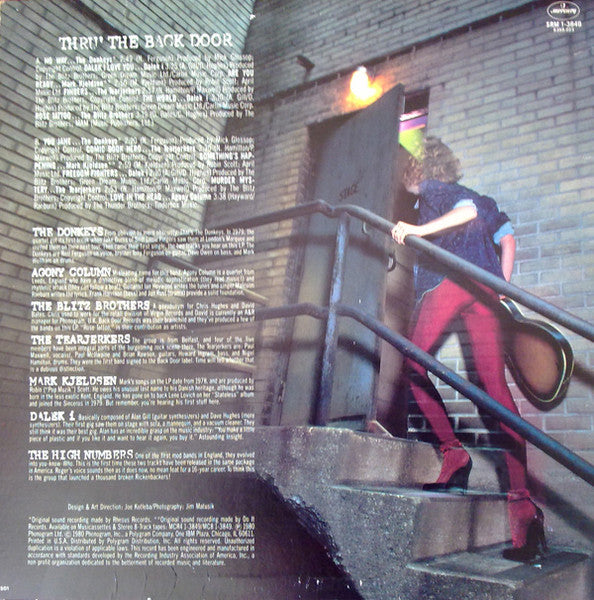 Various : Thru' The Back Door (LP, Comp + 7", Single)