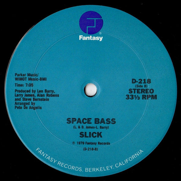 Two Tons O' Fun / Slick (2) : I Got The Feeling / Space Bass (12")